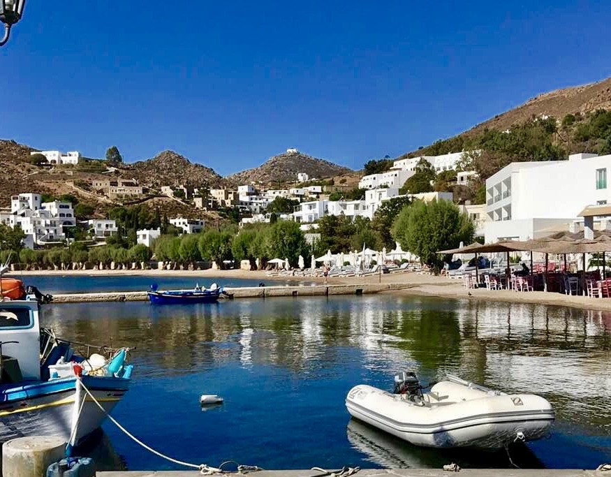 Grikos - Small port and beach 50m from Villa Rosa