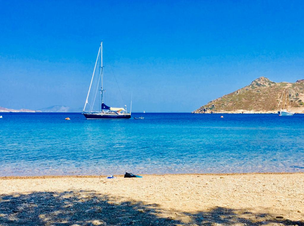 Grikos - The second beach 10-minute walk from Villa Rosa